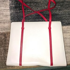 Salvatore Ferragamo White/Red purse